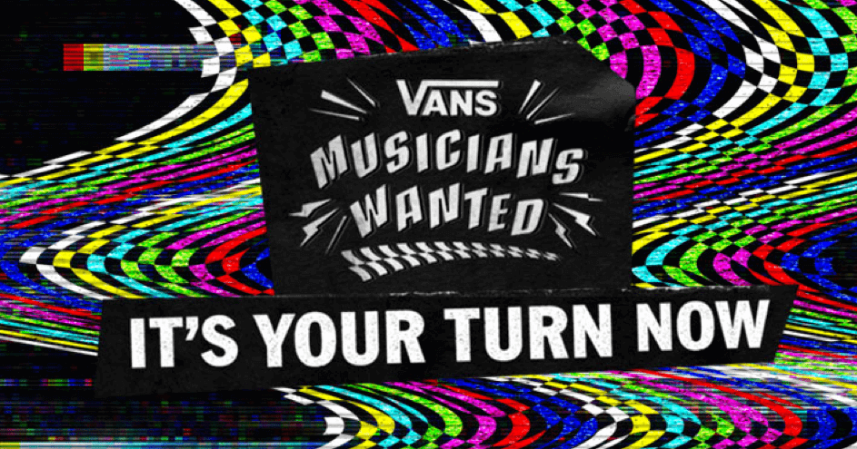 VANS MUSICIANS WANTED 開催中、VANS主催アジア全域での大規模音楽コンテスト日本上陸