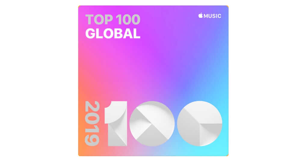 Apple Music、2019年の世界各地のトップソング100を公開