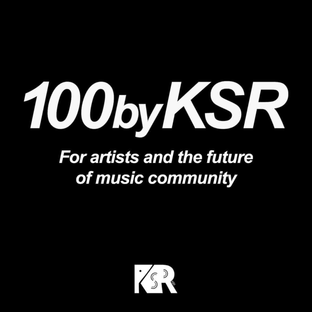 アーティスト支援プロジェクト「100byKSR」スタート、採用楽曲に制作費15万円を当月支給のサムネイル画像