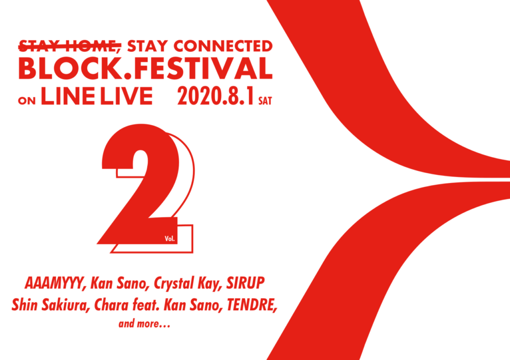 オンラインフェスの先駆け「BLOCK.FESTIVAL」、Vol.2開催