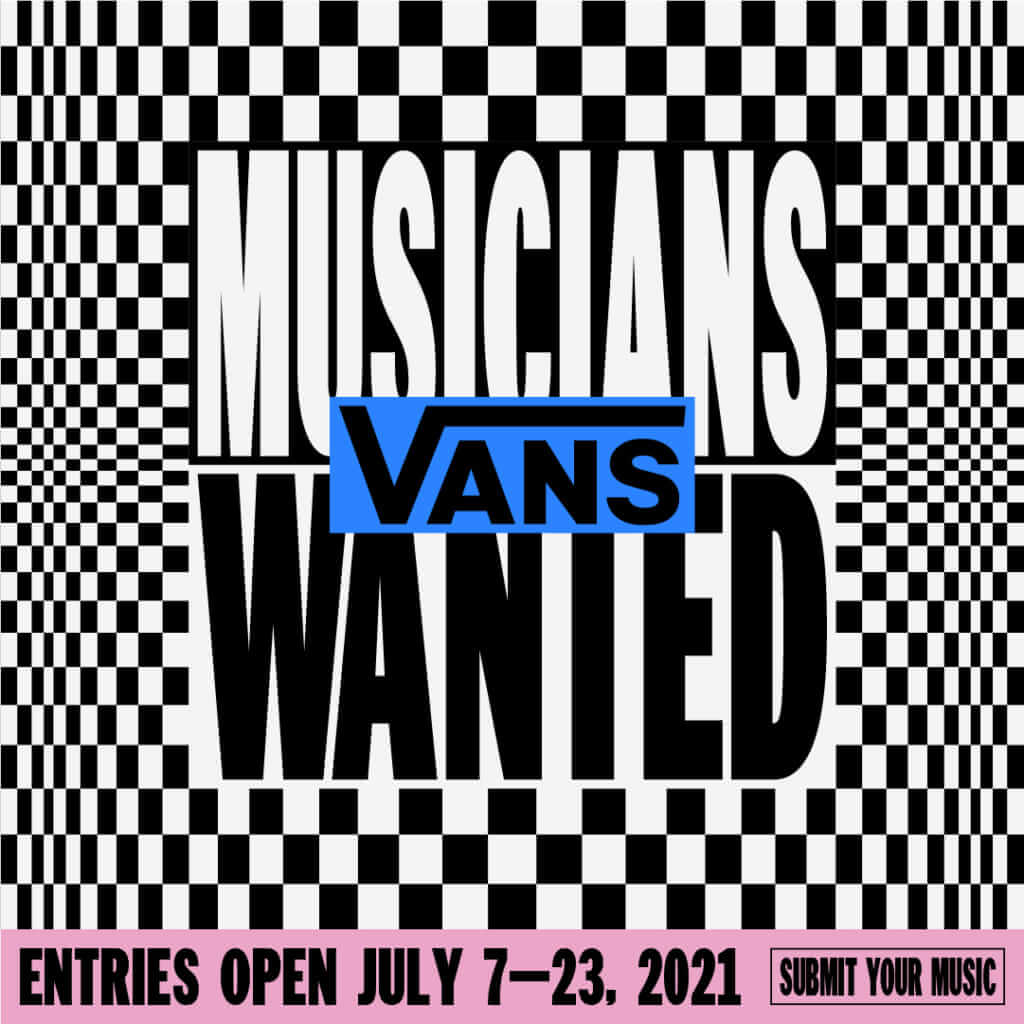 VANSのグローバル音楽コンテスト「Musicians Wanted」、2021年のエントリースタートのサムネイル画像