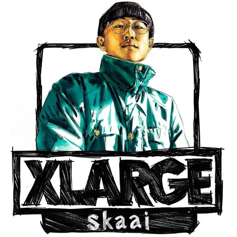 XLARGEのレーベル「XLARGE RECORDS」がSkaaiを迎えた新作リリースのサムネイル画像