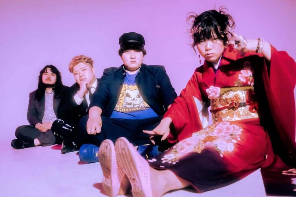 超☆社会的サンダル、2nd EP『う、ちゅー。』リリース 映画『やがて海