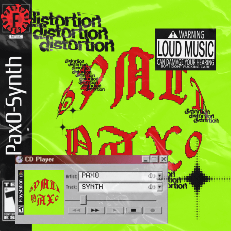 06世代ラッパーPAX0、今年3作目の新アルバム『SYNTH』リリース　Sad Kid Yaz参加曲も収録