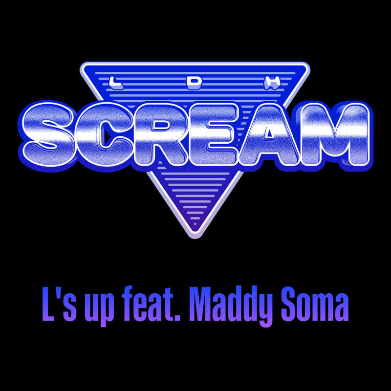 Dリーグチーム・LDH SCREAM、Maddy Somaを迎えたパフォーマンス楽曲「L’s up」配信開始