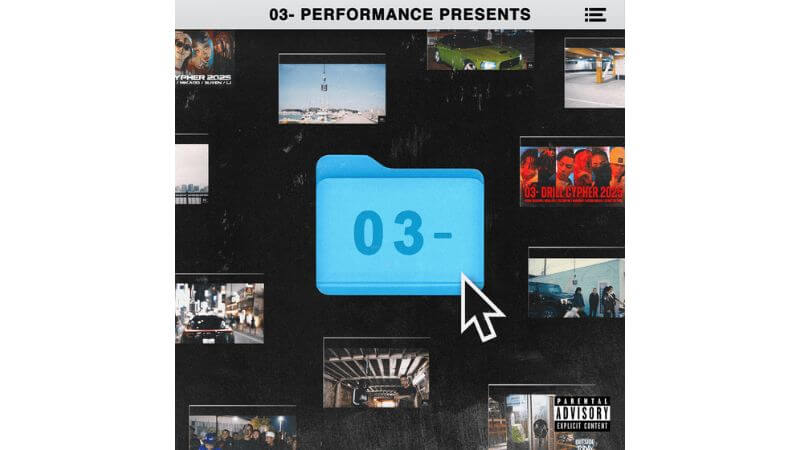 『03- Performance』による精鋭コンピ『Files 03-』リリース　今年のラップスタア覇者Pxrge Trxxxperも参加