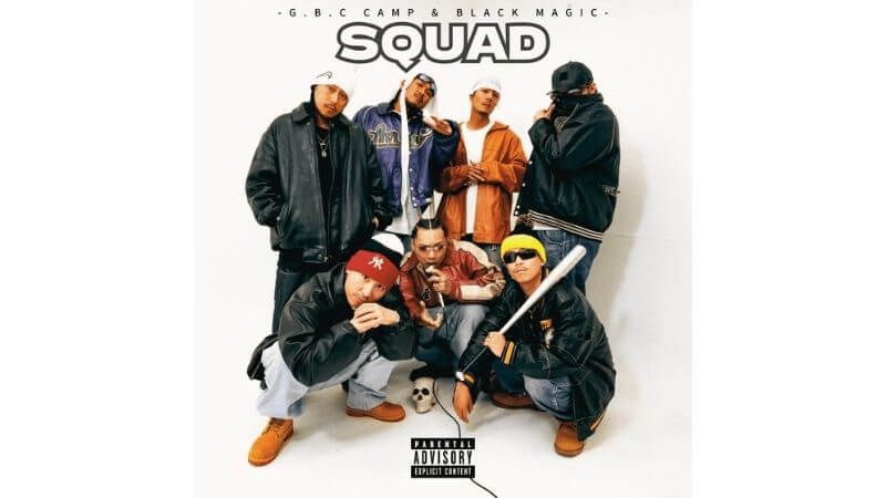 岸和田発の2クルーがコラボ　G.B.C CAMP ＆ Black Magicがシングル「SQUAD」リリース