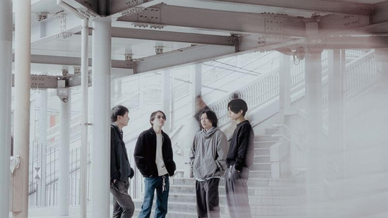 The Over Sensationが新曲「過ぎた日々を数える」リリース　滋賀発オルタナ×ハードコア4人組
