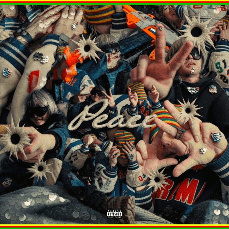 Only Uとkegønがコラボ　レゲエのエッセンス取り入れた新シングル「PEACE」リリースのサムネイル画像