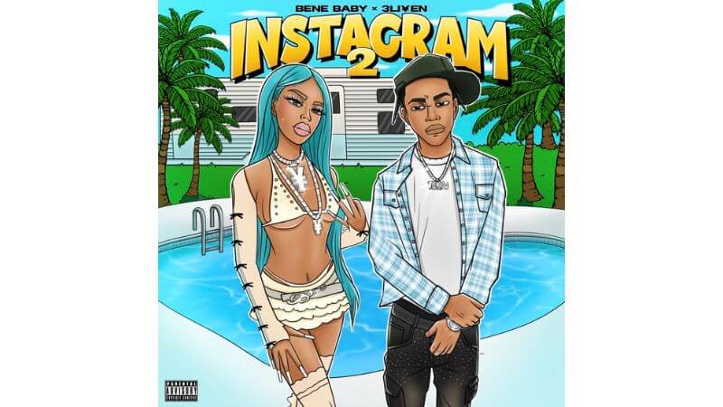 Bene Baby、客演に3Li¥enを迎えた新曲「Instagram 2」リリース ＆ MV公開