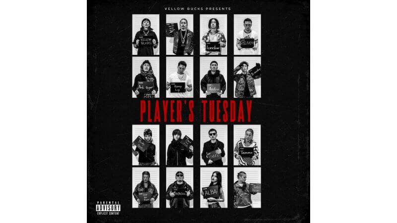 ¥ellow Bucks主宰コンピ『Player’s Tuesday』に名古屋の精鋭16名が集結　Worldwide Skippa、STACK THE PINKら参加