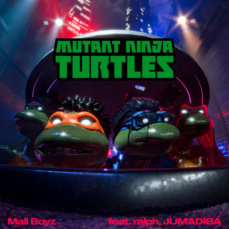 Mall Boyz、新曲「mutant ninja turtles」配信開始　ralph、JUMADIBAが参加のサムネイル画像