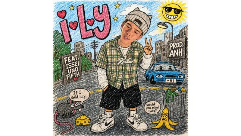 KaikunがIssei Uno Fifthと再びコラボ　豪出身プロデューサー・ANHが手がける新曲「i.l.y」配信開始