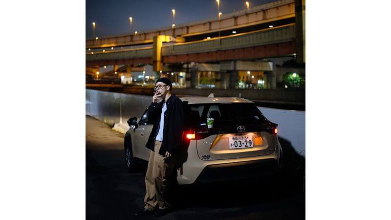 TKda黒ぶち × DJ Mitsu the Beats、夜のドライブアンセム「Borrowed Ride」リリース